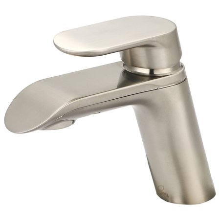 OLYMPIA Single Handle Bathroom Faucet in PVD Brushed Nickel L-6031-BN